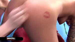 TRAVIA VARJACK WRECKS Keisha Grey's Tight Cunt In Wild Irish Orgy Blowbang!