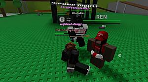 Keep watching me fuck hot girls with my monster black cock in Roblox fun combat continuation!