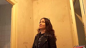 German Scout DP Anal Casting: Dirty Milf Cougar Kristina Grace Gapes