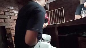 Handjob Tease at Work