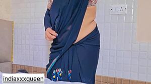 Look at this fat ass, got me so horny—brutal Indian wife pussy licking, doggystyle anal creampie, cumshot boobs!