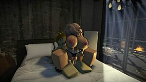 Roblox Slut Bent Over Monster BBC Doggystyle Whore Pounding