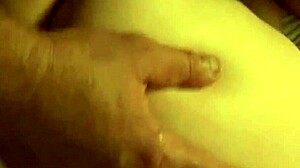 Fat horny blonde bbw wife slut invites neighbor for bent over doggystyle homemade fuck