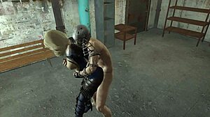 Petite hentai girl dances bent over pussy exposed for good behavior reward