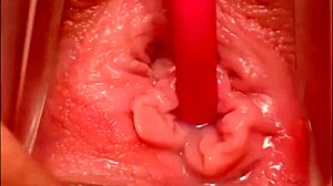 filming my pink pussy close-up till i cum hard