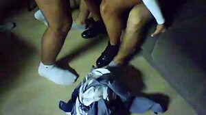 brazilian cuck films wife pounded by two studs homemade