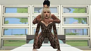 wanna see this girl get fucked hard doggystyle in sims 4?