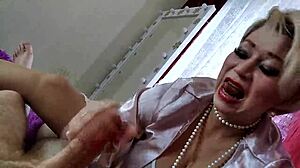 Wife's Best Skill Deepthroats Hubby's Dick Up Close