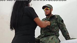 damn that latina doc's wild hospital fuck with the horny patient...