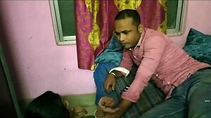 indian guy fucks horny kaamwali bhabhi while wife is out