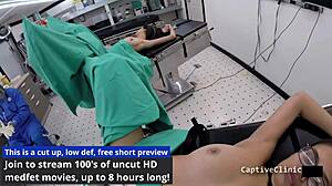 angel santana and aria nicole play sexy nurses in hospital pov backstage moaning shaved