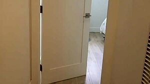 wanna watch stepmom finger shaved pussy for stepson?