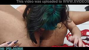 Pega��o a tr�s com squirting insano—lambendo cuzinho, anal e peitos grandes na maior putaria