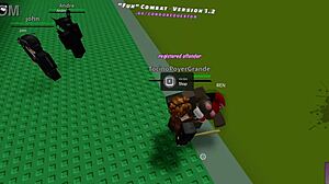 Keep watching me fuck hot girls with my monster black cock in Roblox fun combat continuation!