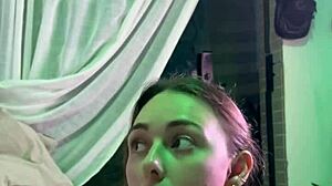 cunhada covered in cum homemade brazilian anal creampie oiled