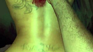 Amateur ebony couple bends over for huge bbc backshots in creamy tight wet pussy doggystyle creampie.