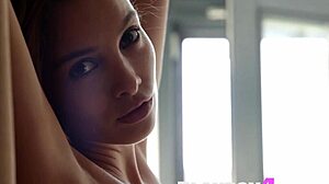 petite big tits latina calypso muse strips black lingerie 🔥