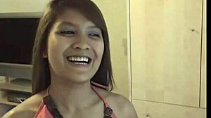 BrookeSkye Licks Asian Babe's Tits In Lingerie To Orgasm Fingering