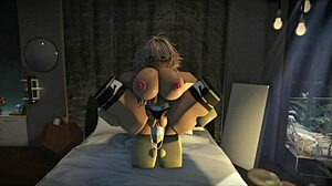 Roblox Slut Bent Over Monster BBC Doggystyle Whore Pounding