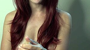 reluctant redhead milf housewife dances erotically cheating on husband