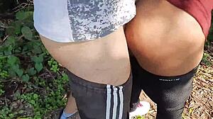 taking it in the ass by the river