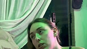 cunhada covered in cum homemade brazilian anal creampie oiled