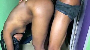 stepbro's wife crave my hardcore bathroom sex pounding?