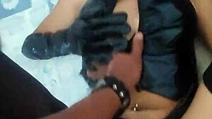 Petite Venezuelan model seduced by best friend post-costume party fuck