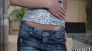 Babe why rub that snatch when you crave real cock sex?