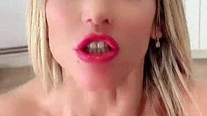 POV Blowjob Compilation from Hot Blonde Couple Deepthroating Monster Cocks