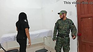 damn that latina doc's wild hospital fuck with the horny patient...