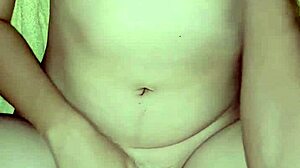 Sexy petite Asian teen girlfriend fucks hard after steamy bath