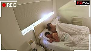 skinny brunette lena anderson teases stepbro rivalry draining his monster cock tight