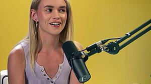 Khloe Kingsley Fingers Hairy Teen Pussy To Orgasm