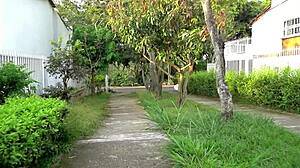 extraño talks sexy latina big tits into homemade porn video part one