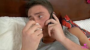 brunette lyra k rides noah r's cock before creampie oozes out her gaping pussy