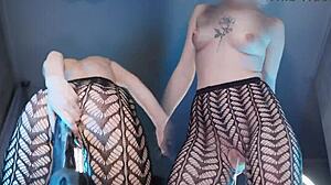 Petite Blonde Pro Handles BBC Deep With Fake Cum Creampie Drip