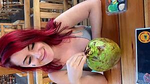 Hot Brazilian Prostitute Fucks in Public Toilet