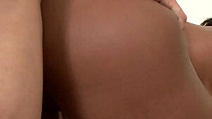 i pound this black milf mommy's gaping ass until she cums hard