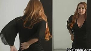 WHOA! heartbroken redhead milf housewife craves monster bbc after tough breakup!