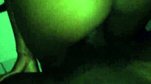 i love how this ebony babe's big ass bounces riding my thick black monster cock reverse cowgirl style