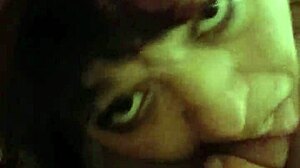 Local Slut Wife Delivers Sloppy Deepthroat Spit-Filled Blowjob Like A Pornstar
