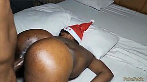 ebony teen chidera loses virginity to stepdad's bbc this christmas 🎄🍫🍆