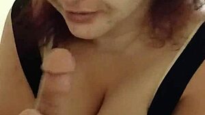 Local Slut Wife Delivers Sloppy Deepthroat Spit-Filled Blowjob Like A Pornstar