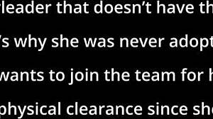 dr tampa bratty cheerleader mya gets physical backstage humiliation