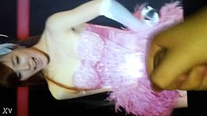 i explode cumshots all over tiffany lady marmalade's sexy lingerie body feels incredible