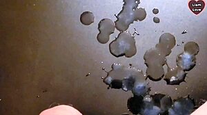 watch my huge cock harden then blast cum everywhere