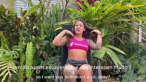 Damiana's Wild Brazilian Ass Flashing Adventure Across Europe Begins