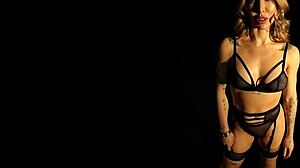 Perfect Stocking Blonde Fucks in Full Darkness VR Bangers ASMR HD