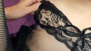 Pov homemade anal with skinny stockings wife! 😏